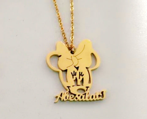 Mickey Mouse custom necklace